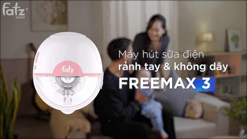 MÁY HÚT SỮA ĐIỆN RẢNH TAY & KHÔNG DÂY - FREEMAX 3 FB1203CW