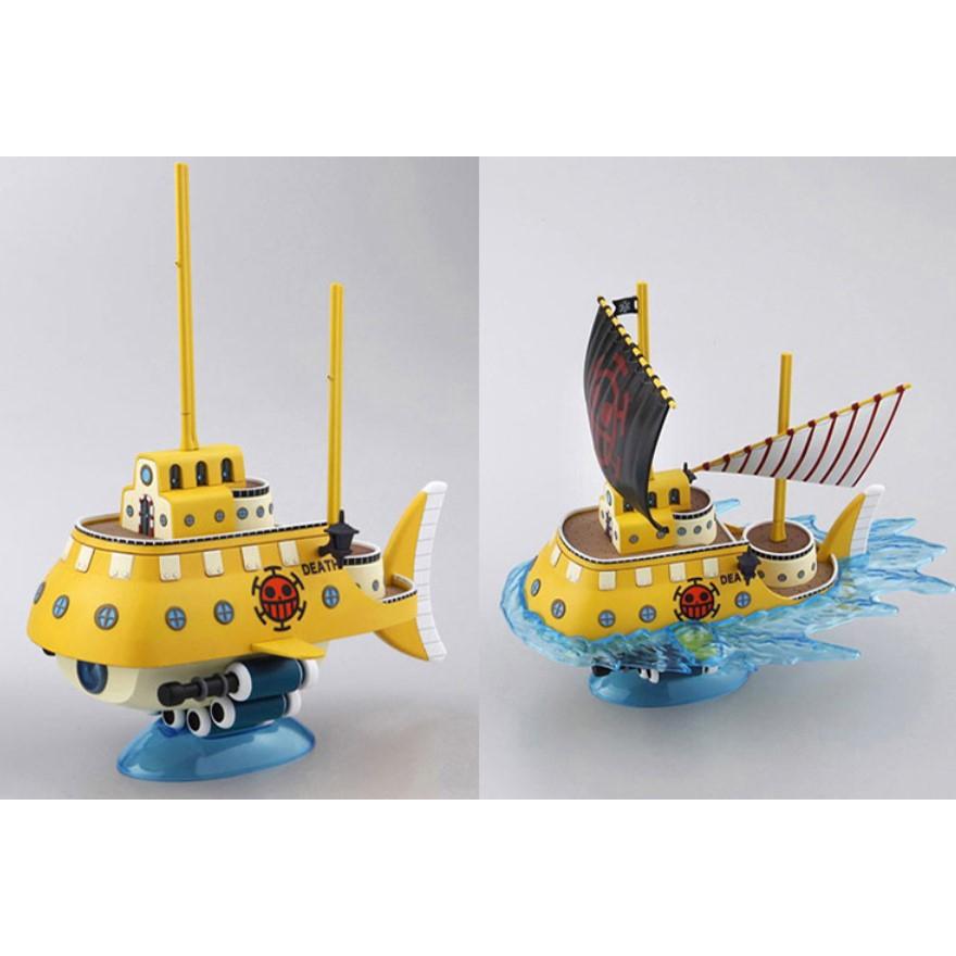 Mô hình lắp ráp tàu One Piece tàu Law + Tặng kèm bộ thẻ bài Pokemon