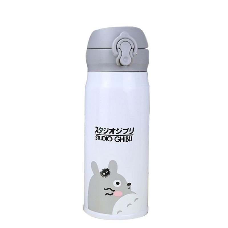 Bình giữ nhiệt inox Totoro nắp cài 330ml - Giao mẫu ngẫu nhiên