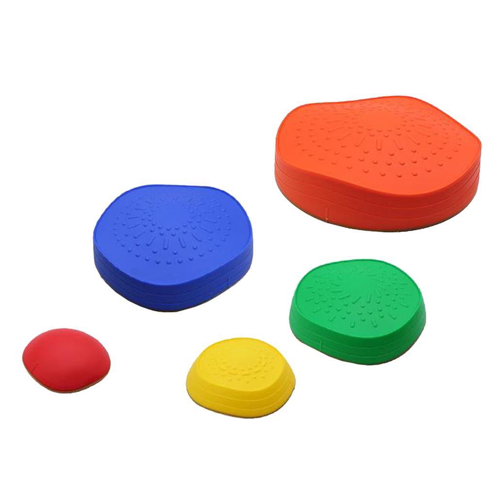 Kids Stepping 5-Pack Children Balance Coordination Trainning Toys Rocks