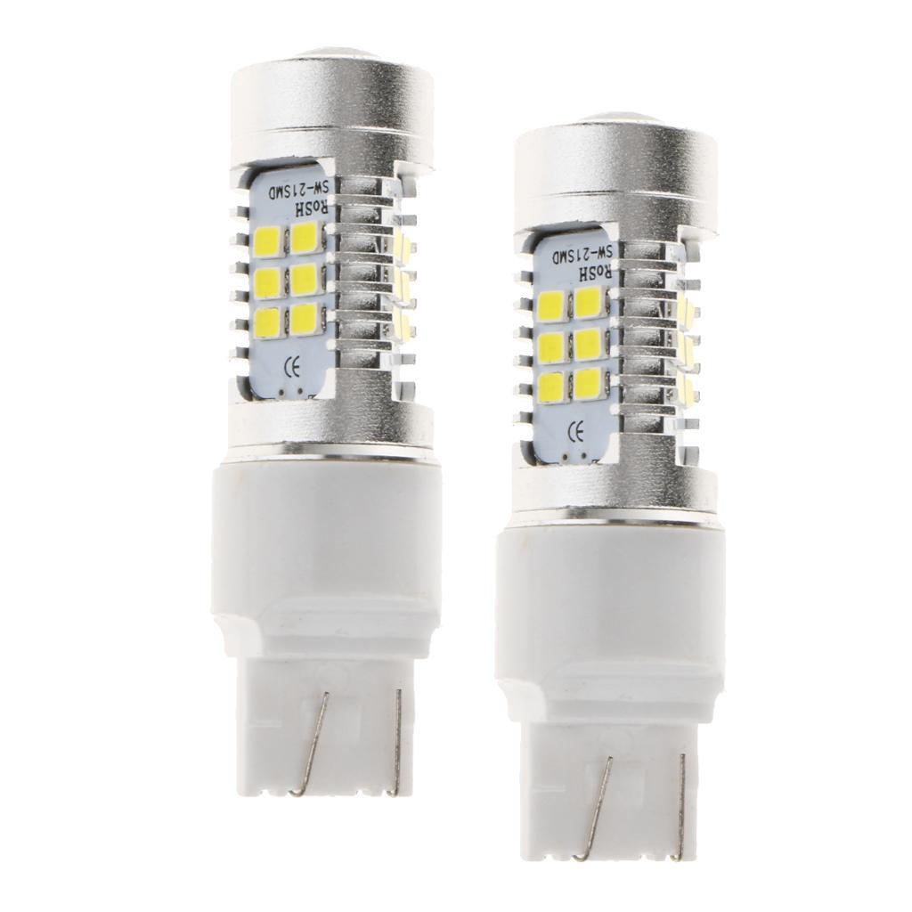 High Quality 2 Pcs Auto Fog Signal Turn Parking Light DRL Led