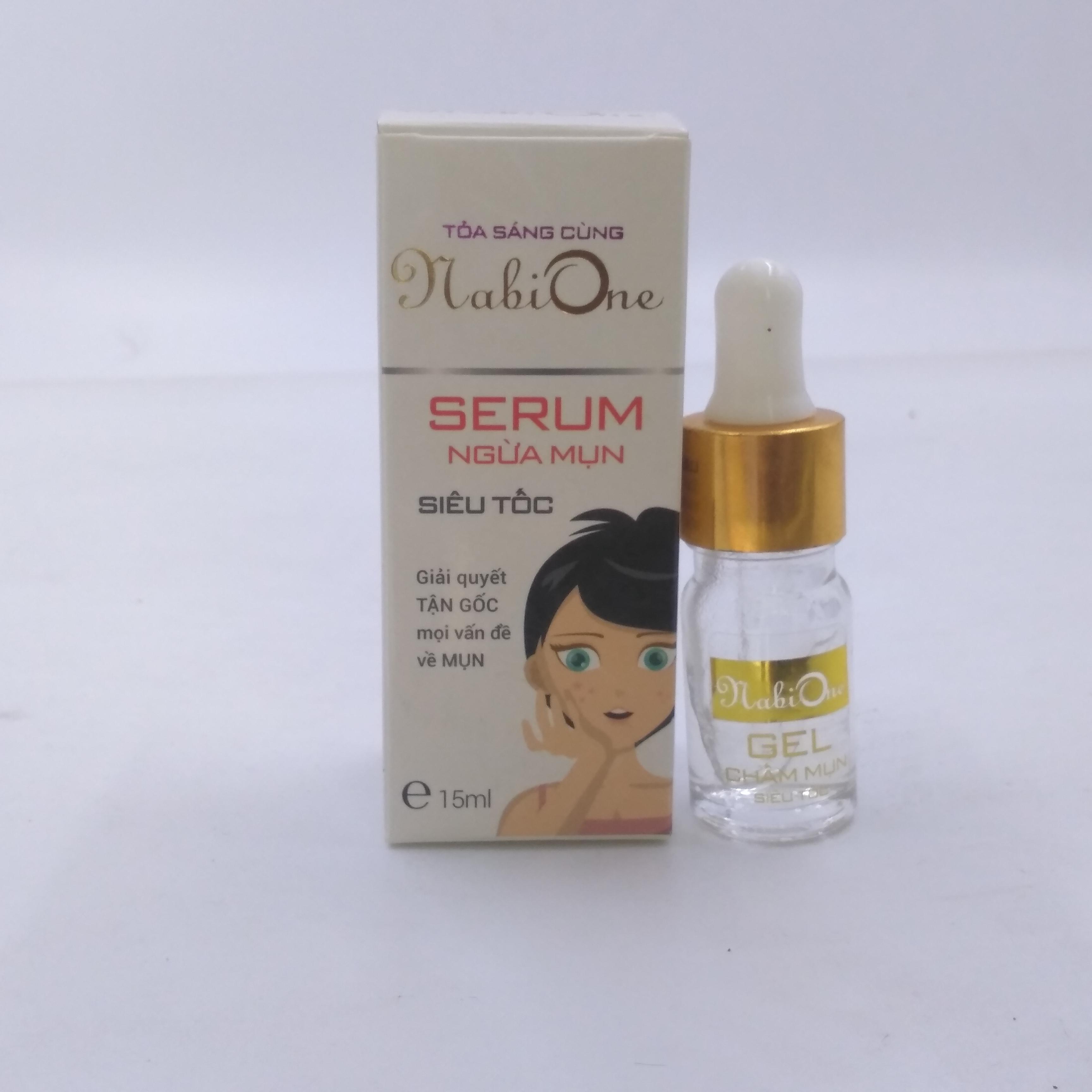 Gel chấm mụn siêu tốc NabiOne (15ml)