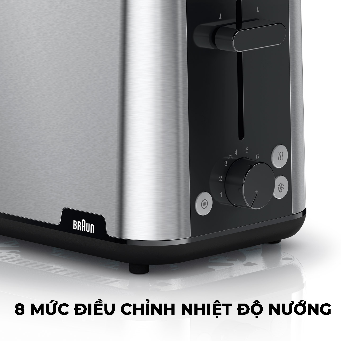 Hình ảnh Máy nướng bánh mì Braun HT1510BK-Hàng chính hãng