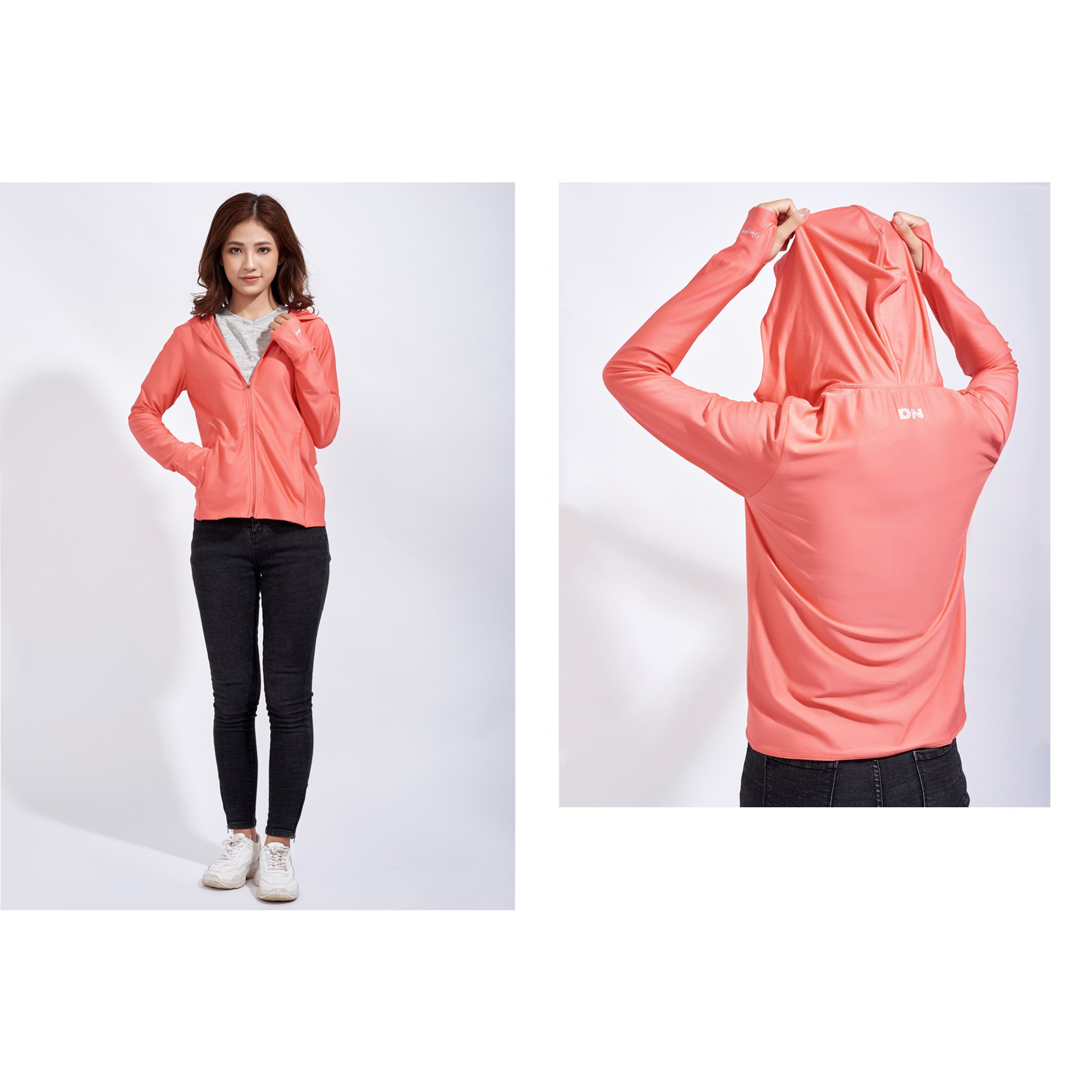 Áo Khoác Nữ Màu Cao Cấp Duy Ngọc - Light Hoodie