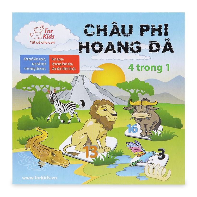 Đồ chơi giáo dục Việt For Kids - Cờ giáo dục - Châu phi hoang dã - FKS-0054