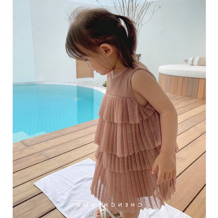 ĐẦM REN NHIỀU TẦNG CỰC XINH CHO BÉ