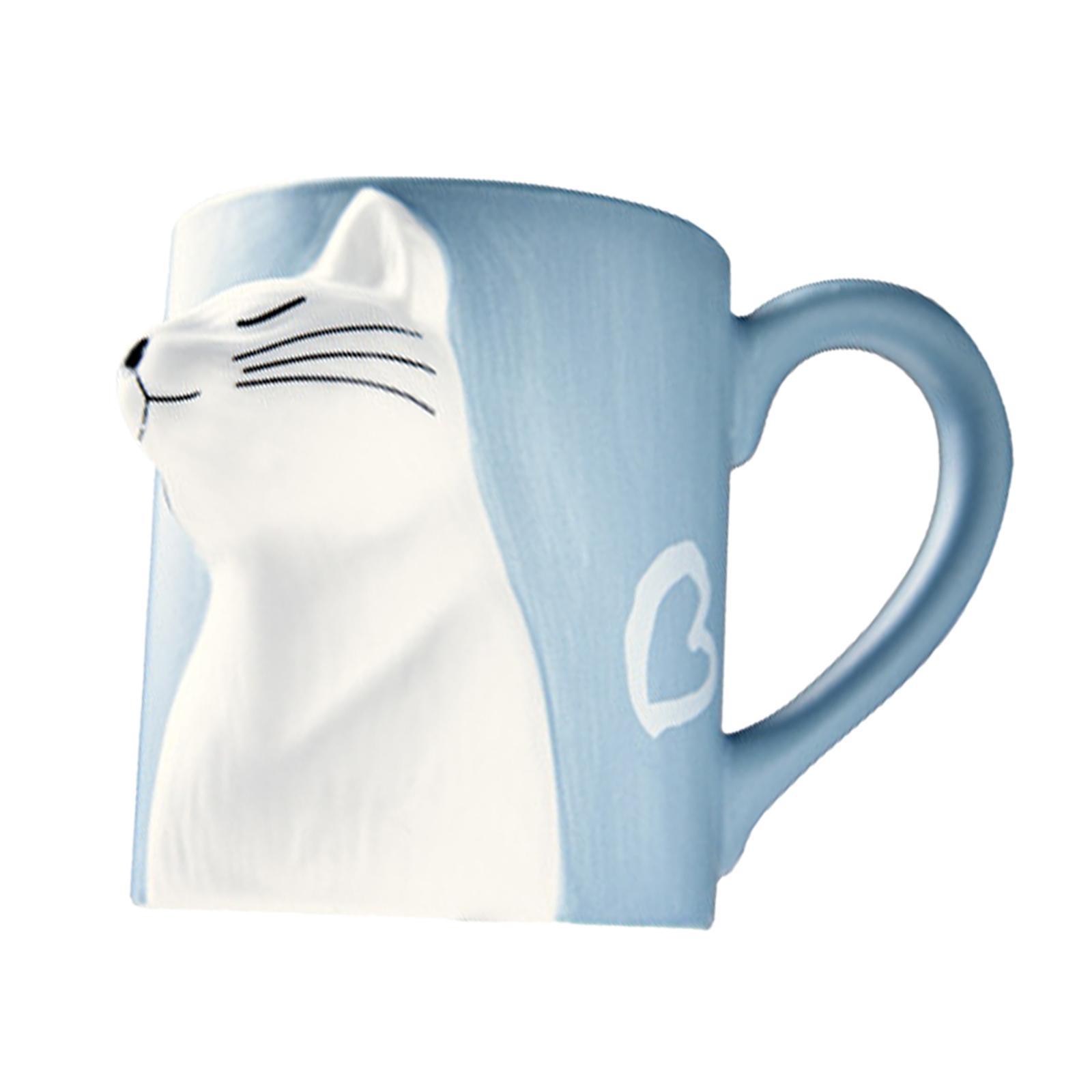 Lovely Cat Mug Camping Mug Tea Cup for Newlyweds Wedding Gift