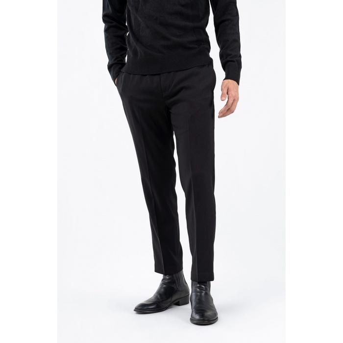 QUẦN VẢI LƯNG THUN. SLIM CROP - 10F22PFO006 | LASTORE MENSWEAR
