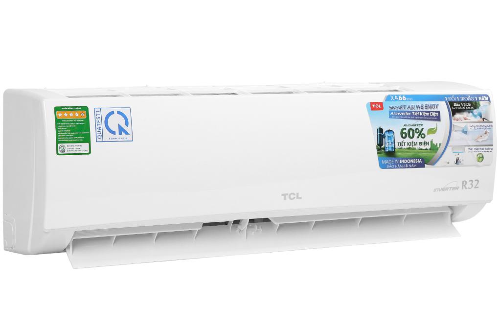 Máy lạnh Inverter TCL TAC-10CSD/XA66-WIFI - 1 HP -10.000 BTU công nghệ Turbo - Hàng chính hãng