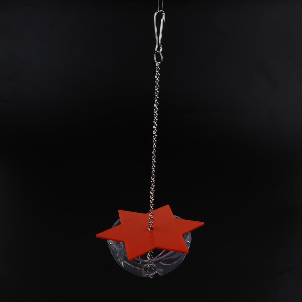 Pet Parrot Foraging Toy Feeder Bird Cage Acrylic Box Toy single layer 01
