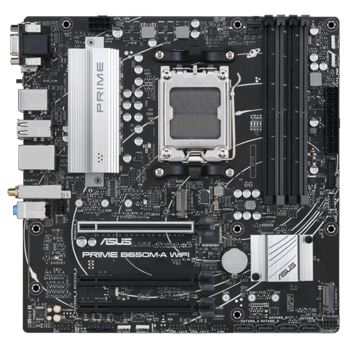 Bo mạch chủ Main ASUS PRIME B650M-A WIFI-CSM Socket AMD AM5 - Hàng Chính Hãng