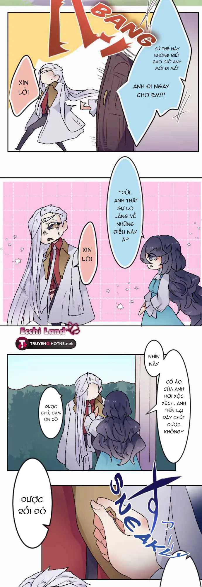 cô gái bị truy đuổi và chàng ma cà rồng chapter 7.2 8