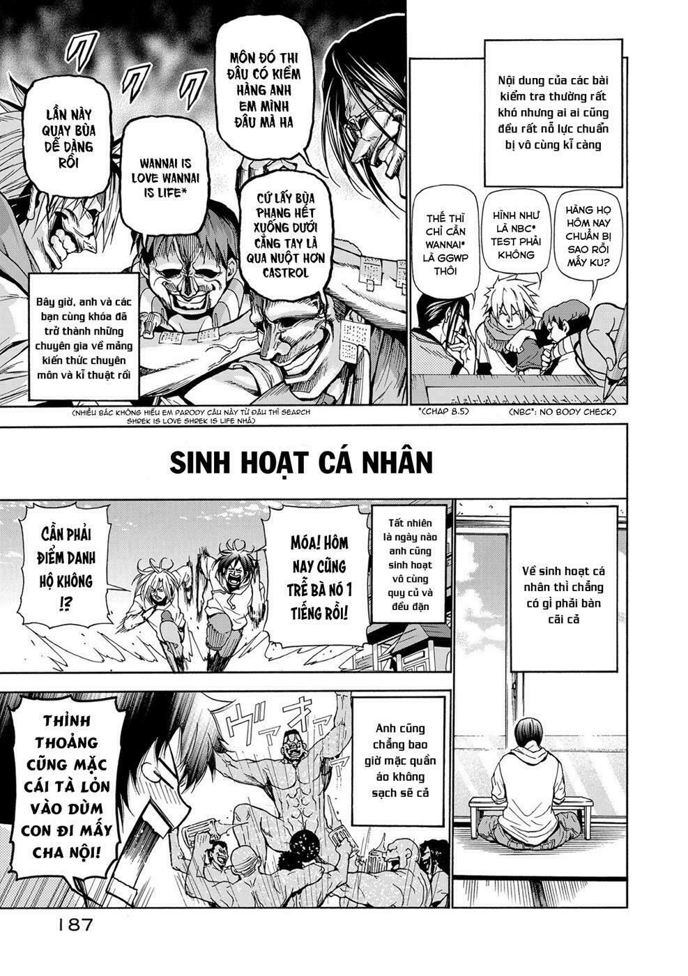 cô gái thích lặn - grand blue chapter 25.5 9
