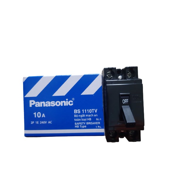 Cầu dao CB cóc Panasonic, ngắt mạch an toàn (6A-10A-15A-20A-30A-40A) - Hàng chính hãng