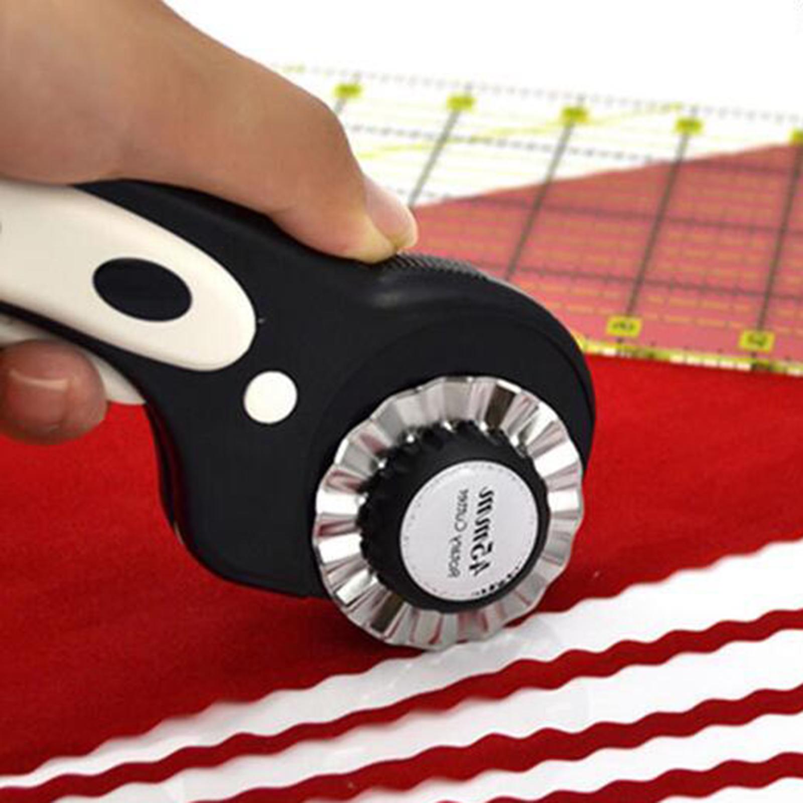 45mm Round Rotary Trimmer Blades Kit for Fabric Leather Sharp