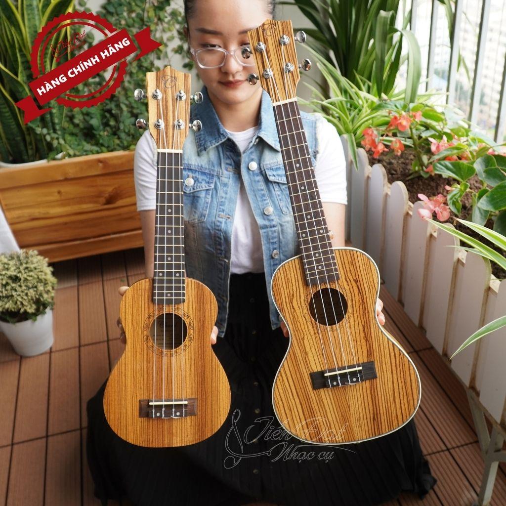 Đàn Ukulele Concert Chard U 24INCH Gỗ Gụ Cao Cấp Siêu Bền Chính Hãng