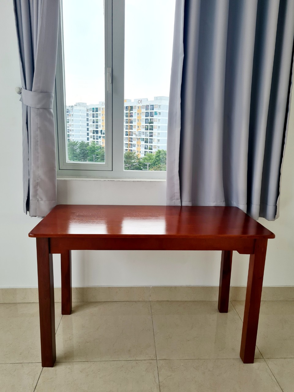 Bàn Ăn Gỗ Cao Su, Bàn Làm Việc 60x1m2 - Hàng VN Xuất Khẩu
