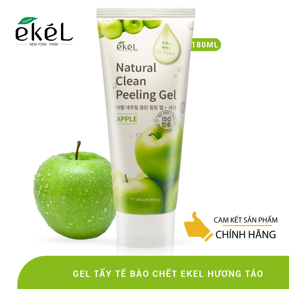 Tẩy tế bào chết táo Ekel Natural Clean Peeling Gel Apple 180ml