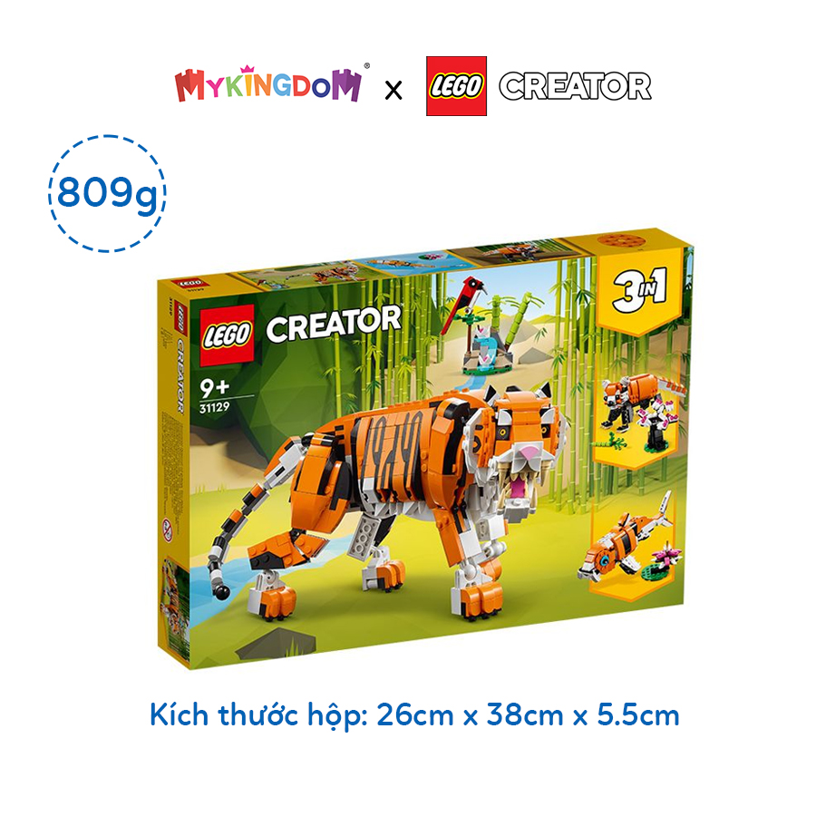 Đồ Chơi LEGO CREATOR Bộ Lắp Ráp Mãnh Hổ 31129