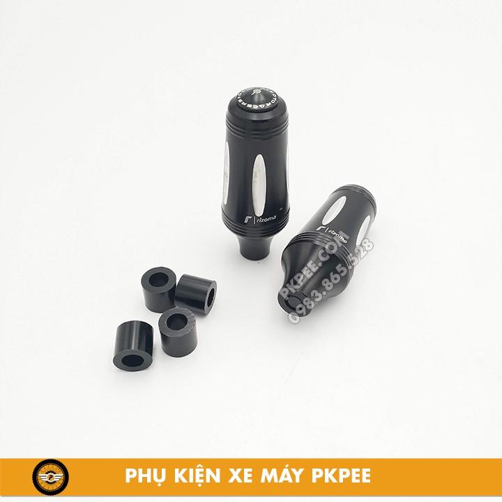 Gù Chống Đổ Nhôm CNC Gác Chân Sau Gắn Được Nhiều Loại Xe - PKPEE