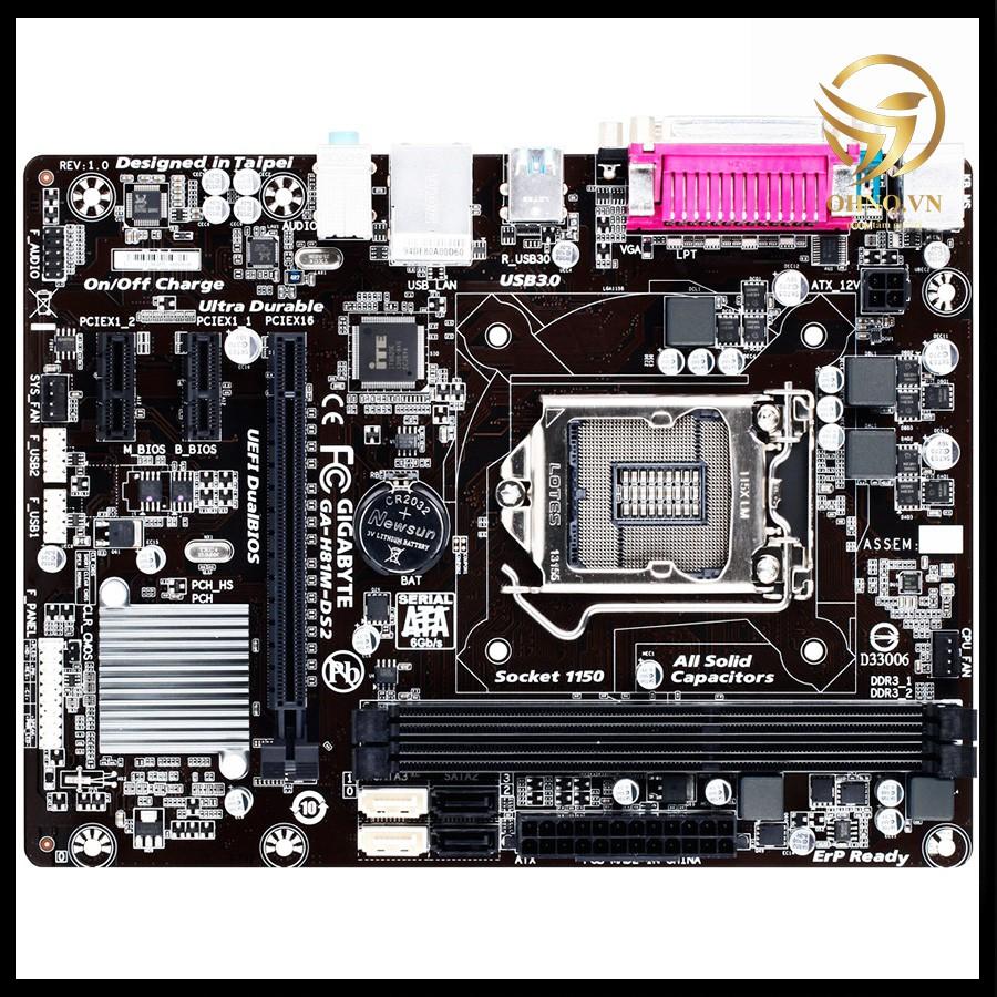 Main Máy Tính Bo Mạch Chủ Gigabyte H81 Renew MainBoard Linh Kiện Điện Tử Cho Máy Tính PC hàng chính hãng