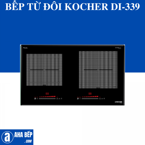 Bếp Từ Đôi Kocher DI-339 . Hàng chính hãng