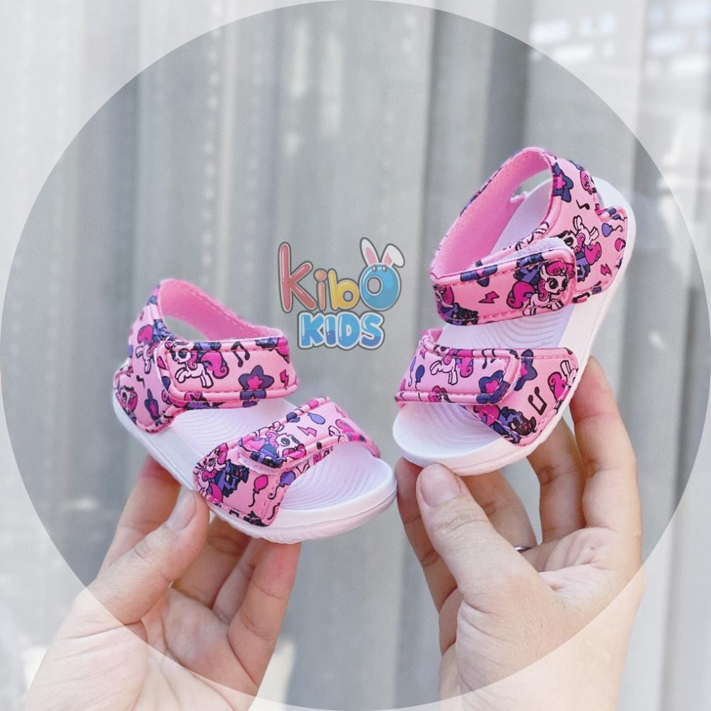 Cho Bé Sandal Xốp Cho Bé Siêu Nhẹ Siêu Bền Size từ 3 Tháng Hoạ Tiết Ngựa siêu dễ thương