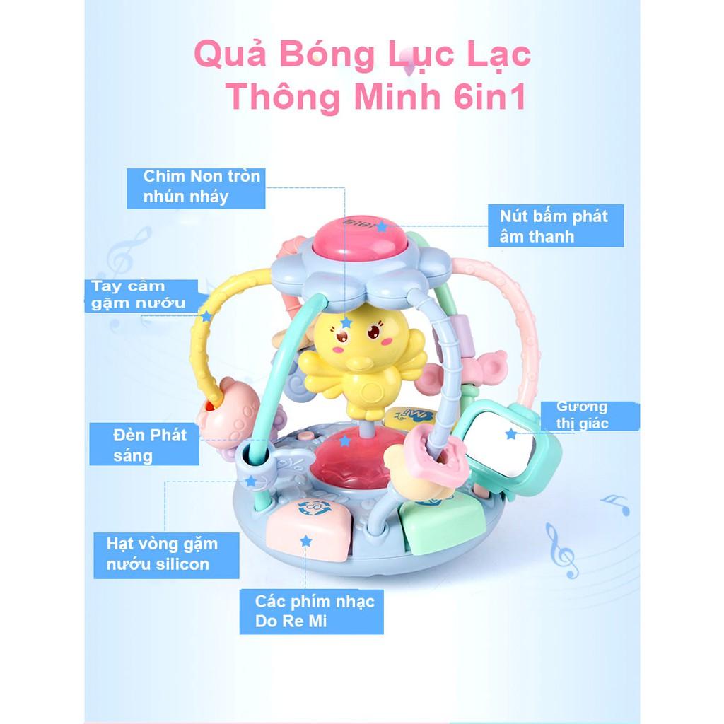 Quả Bóng Thông Minh Đa Chức Năng Cho Bé 6in1