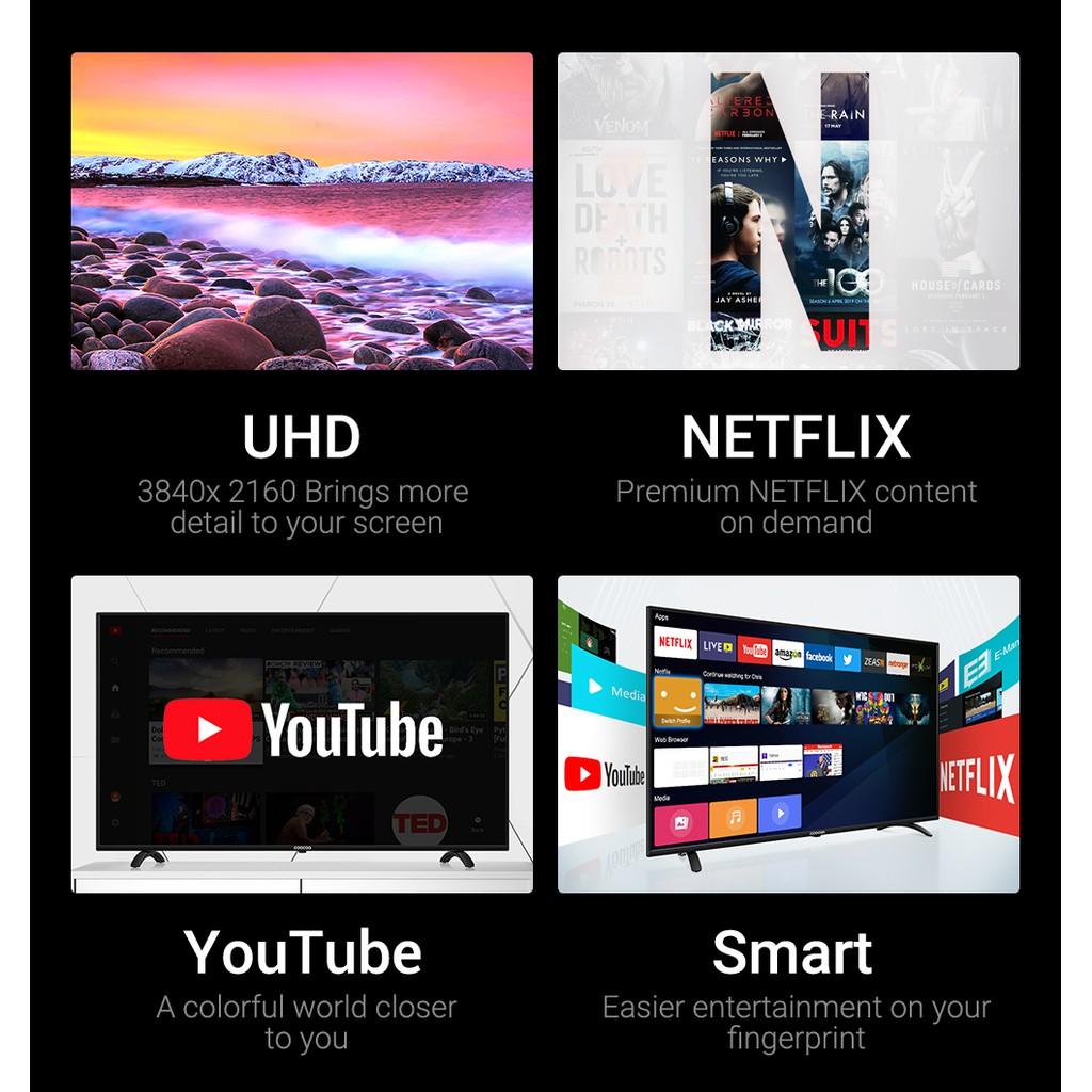 Smart Tivi Netflix 4K UHD Coocaa 55 inch Wifi - Model 55S3N - Hàng chính hãng