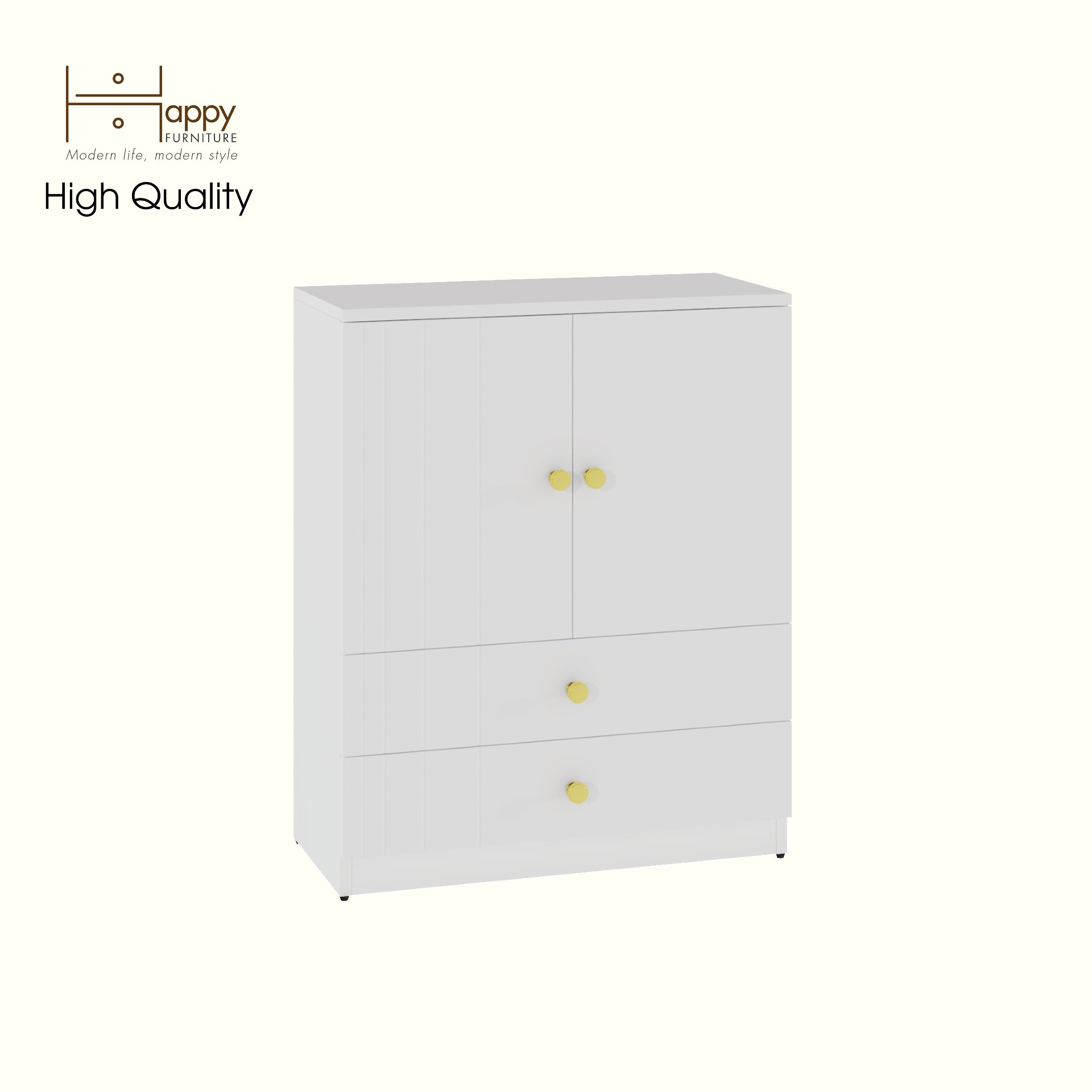 [Happy Home Furniture] JOVIE, Tủ lưu trữ 2 cánh mở , 67cm x 32cm x 82cm ( DxRxC), TCM_165
