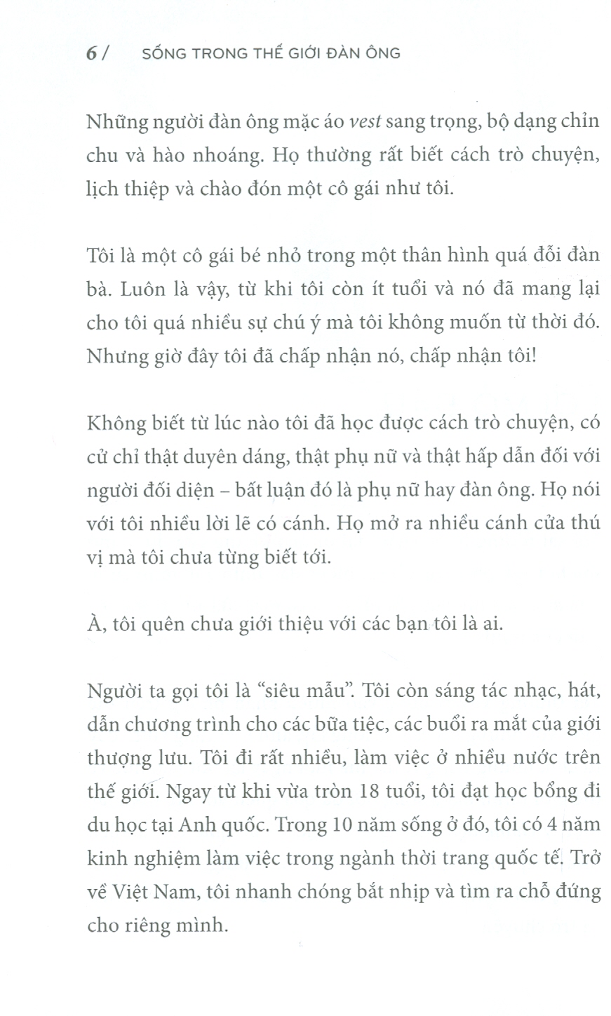 Sống Trong Thế Giới Đàn Ông