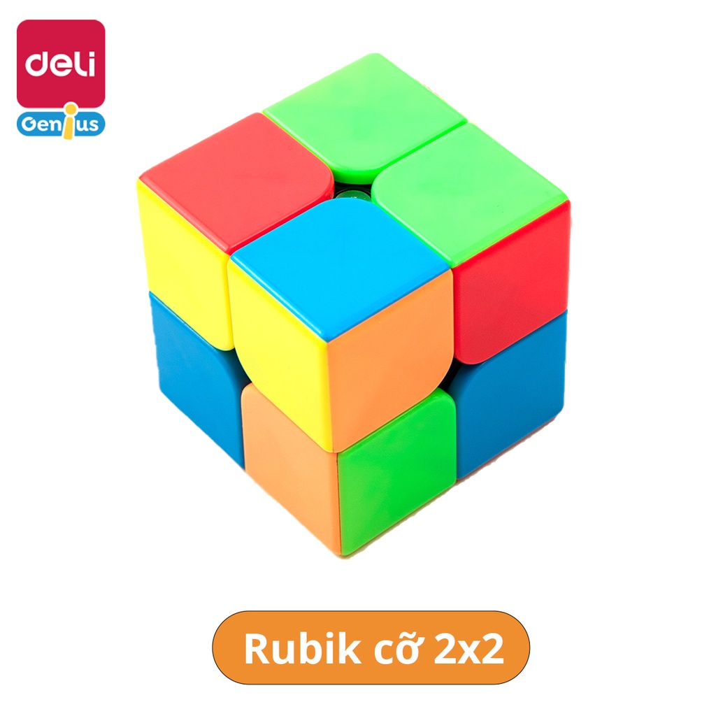 Đồ Chơi Trí Tuệ Rubik Cube 2x2, 3x3, 4x4, Pyraminx Rubik Rắn Biến Thể Nhiều Độ Dài Deli - Đa Dạng Siêu Mượt Và Tốc Độ - 74503 / 74507 / 74508 / 74509 / 74512 / 74521 / 74522