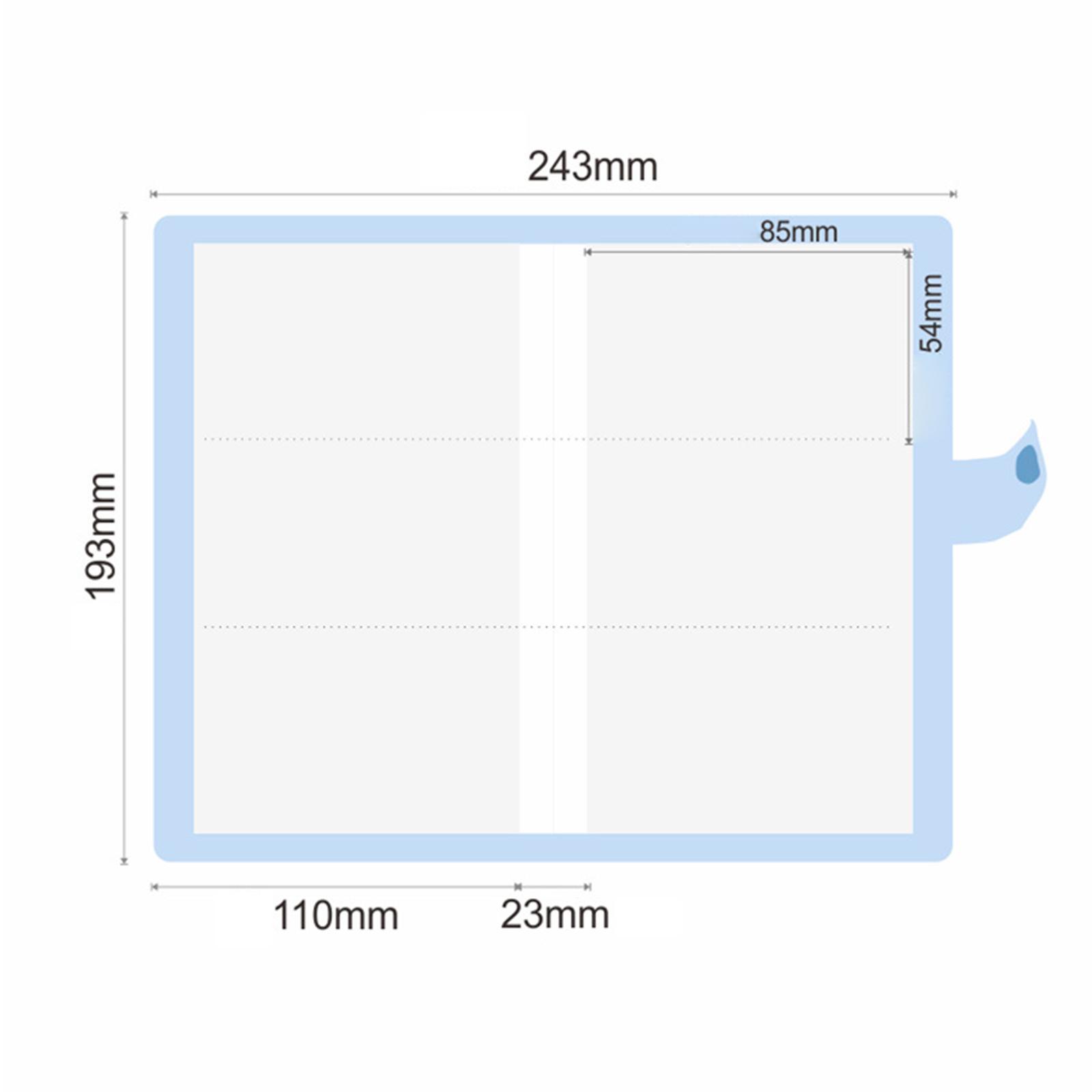 Photocard Holder Book Album 240 Slots Instant Camera Picture for ID