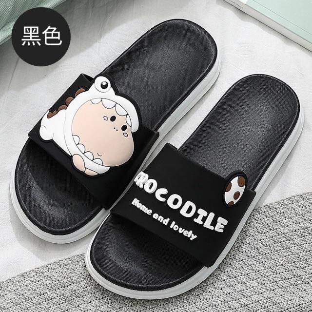 Dép Quai Ngang UNISEX Chất Liệu Cao Su Siêu Êm