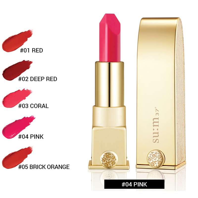 Son lì hoàng kim dưỡng ẩm Su:m37 Losec Summa Elixir Golden Lipstick 4g