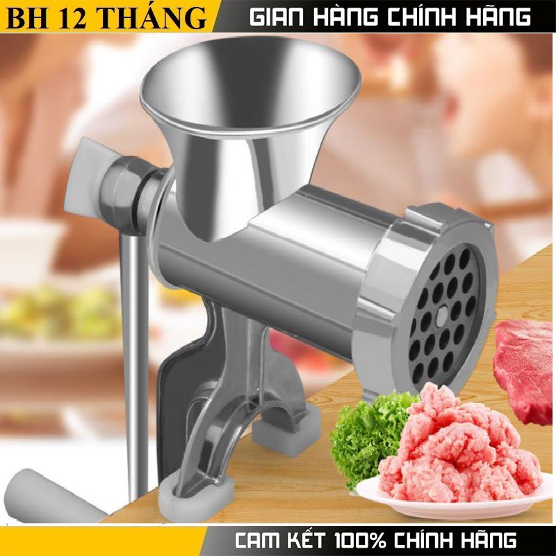 [Mã LIFEXANH03 giảm 10% đơn 500K] Máy xay thịt bằng gang thủ công