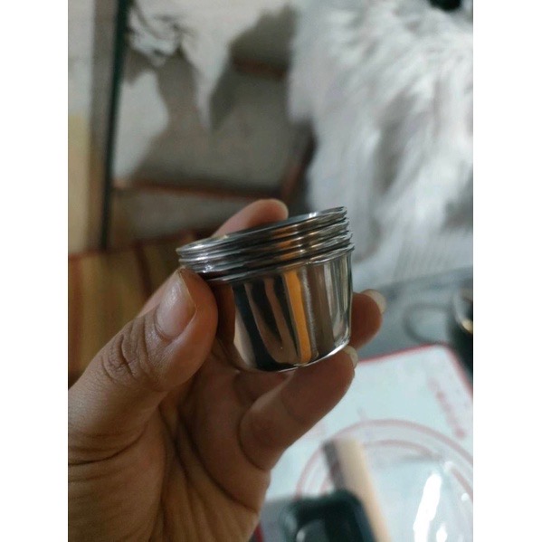 Khuôn bánh bò inox dày combô 10 cái