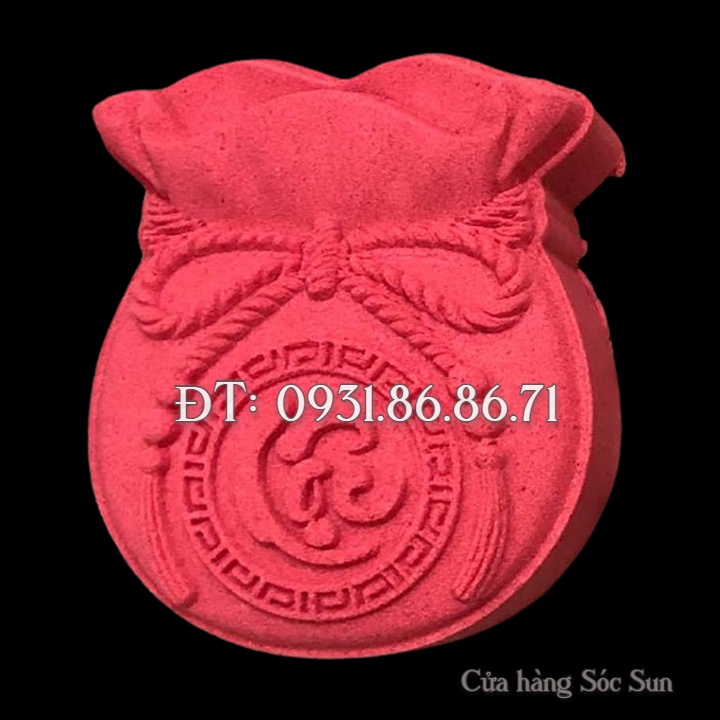 Khuôn trung thu lò xo túi tiền chữ Lộc loại 50 gram - Mã số 1131