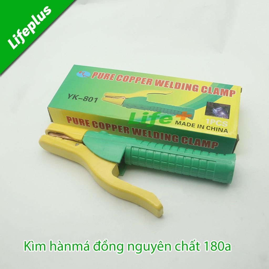 Kìm hàn má đồng nguyên chất YK-801 800 Ampe