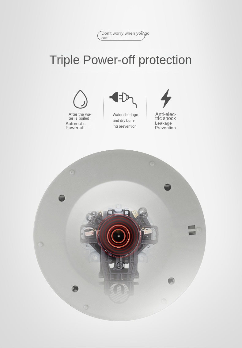 Electric Kettle Kettle Stainless Steel Kettle Split Household Electric Kettle Kettle Plastic Kettle