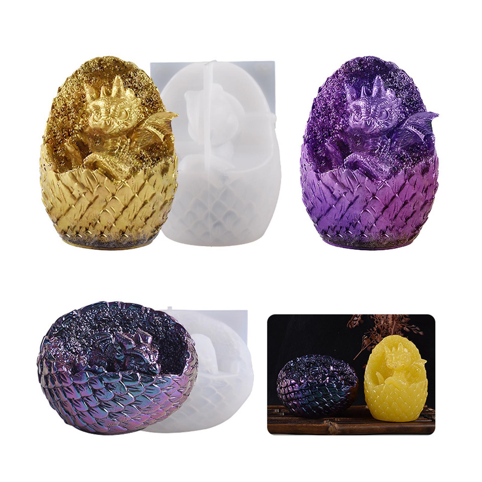 Dragon Egg Epoxy Resin Model Egg Silicone Model for Cake Decorating