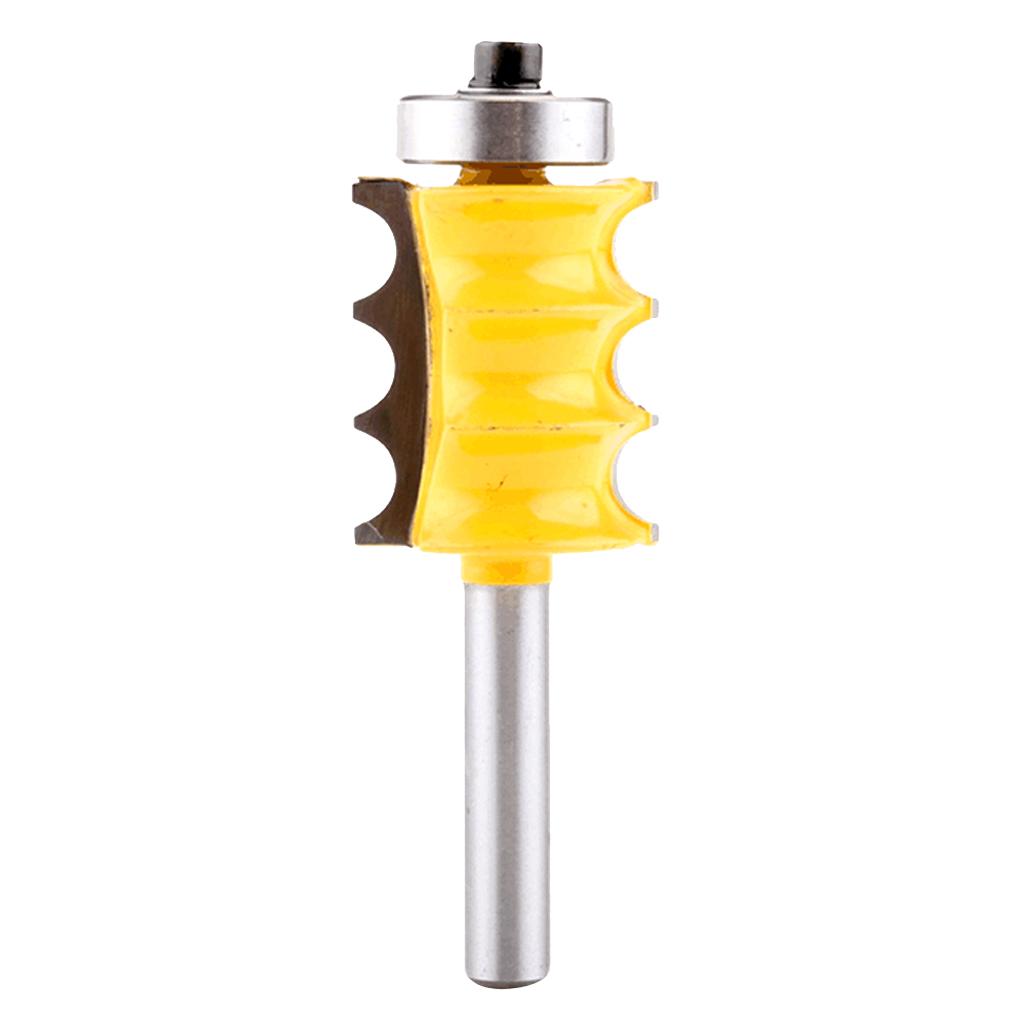 3/16-Inch Triple Beading Bit Woodworking Tool w/ 1/2-Inch Shank