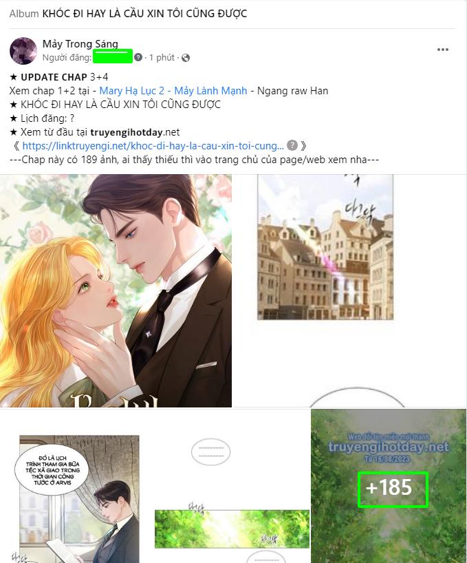Khóc Đi Hay Là Cầu Xin Tôi Cũng Được chapter 1.2 - Trang 99