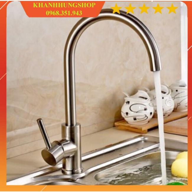 Vòi Rửa Bát Nóng Lạnh Inox 304