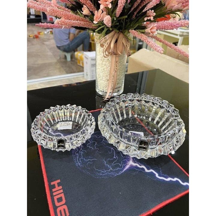 Gạt Tàn Pha Lê ROGASKA, Size 15cm/20cm, Nhập Đức