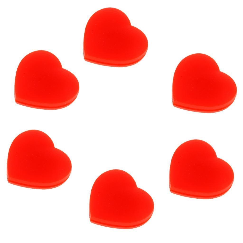 Tennis Racket Dampeners Vibration Shock Absorber Practical Racquet - 6 Pieces