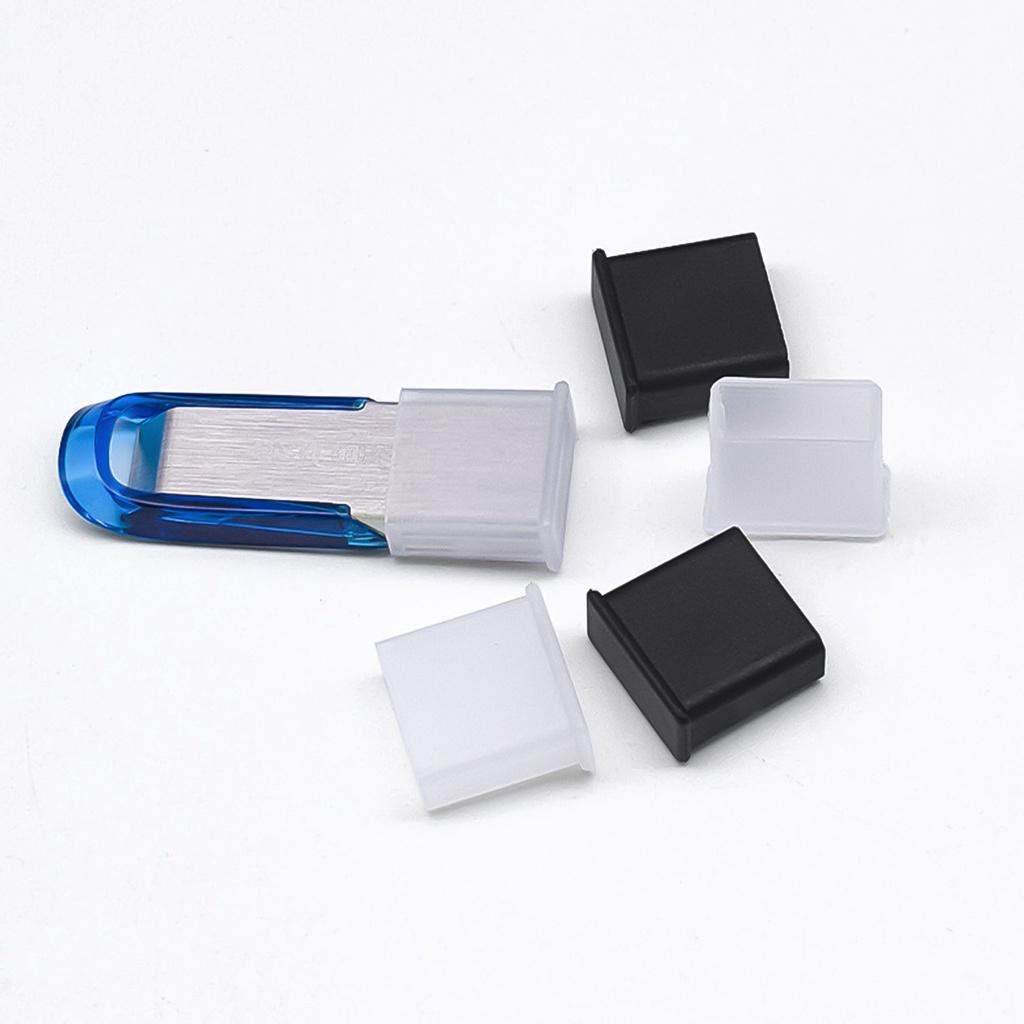 【ky】5PCS Plug Protector Cap Anti-Dust Reusable Plastic USB Charging Extension for Mobile Phone