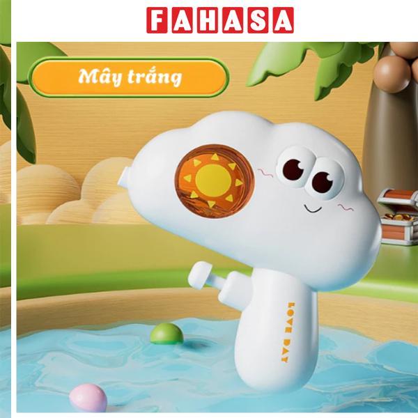 Đồ Chơi Súng Phun Nước - Hình Mây - Kingdom Toys 7355 (HY-102) - Màu Trắng