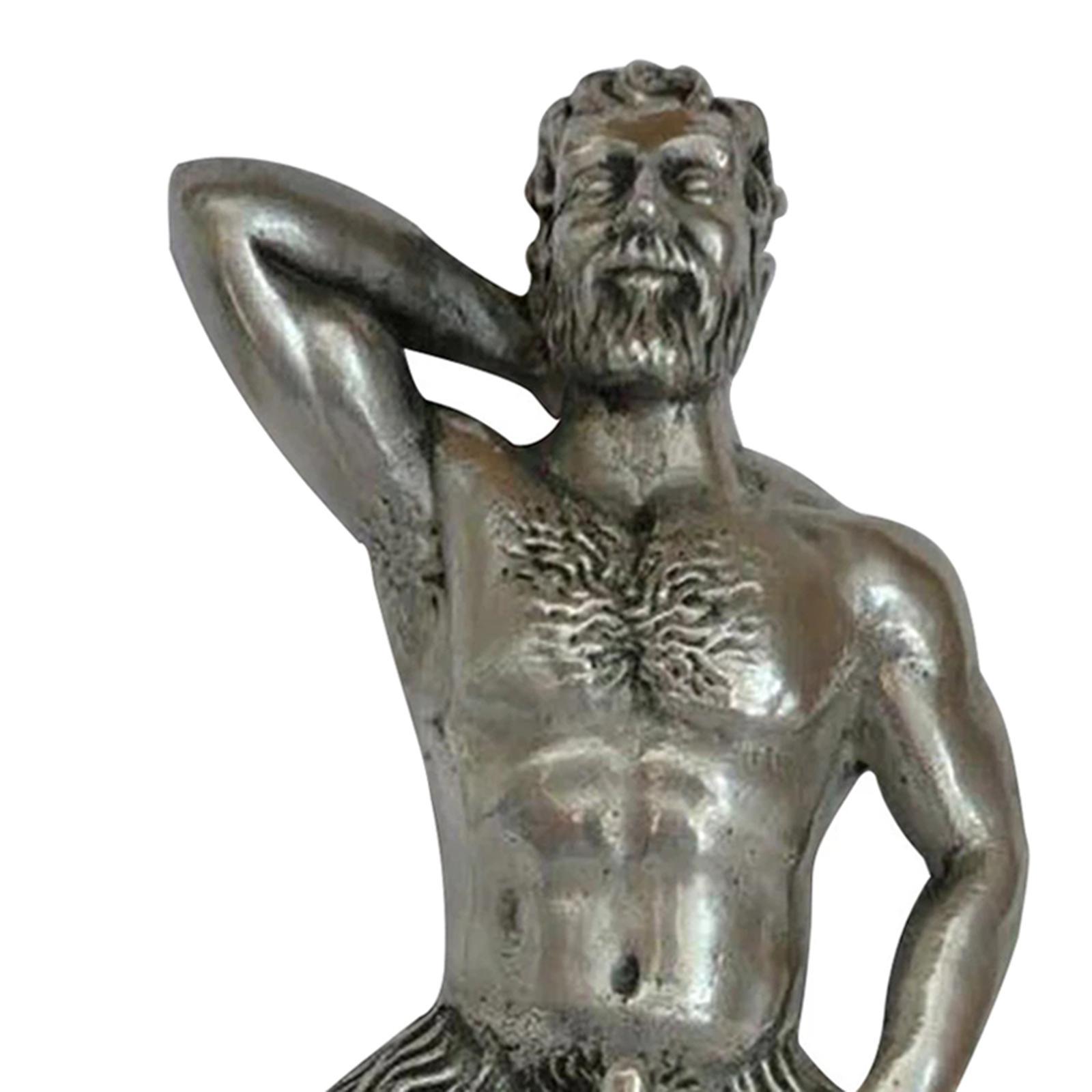 Door Knocker Wall Sculpture Ornament Home Decor Resin Statue Figurine