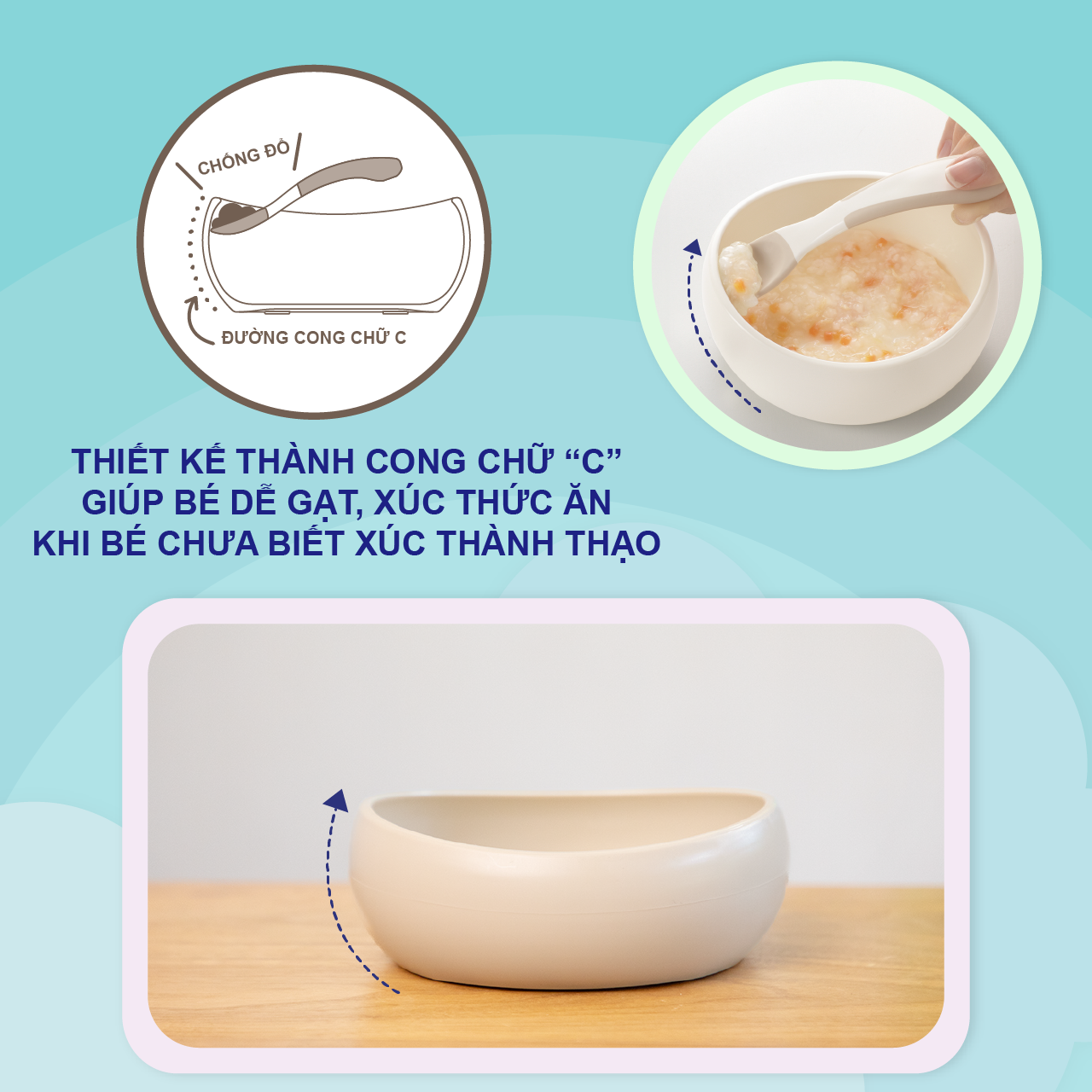Khay ăn dặm RICHELL TLI | Baby